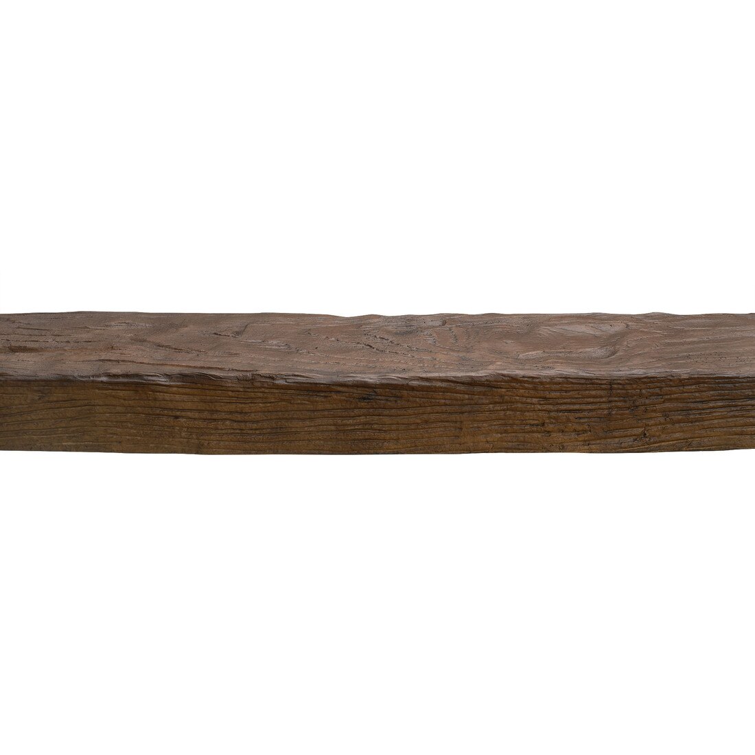 4-3/8in W x 2-1/4in H | Modern Faux Wood Beam