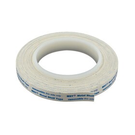 1/2" Wide x 1/32" Thick Removeable Tape for Metal Shelving
