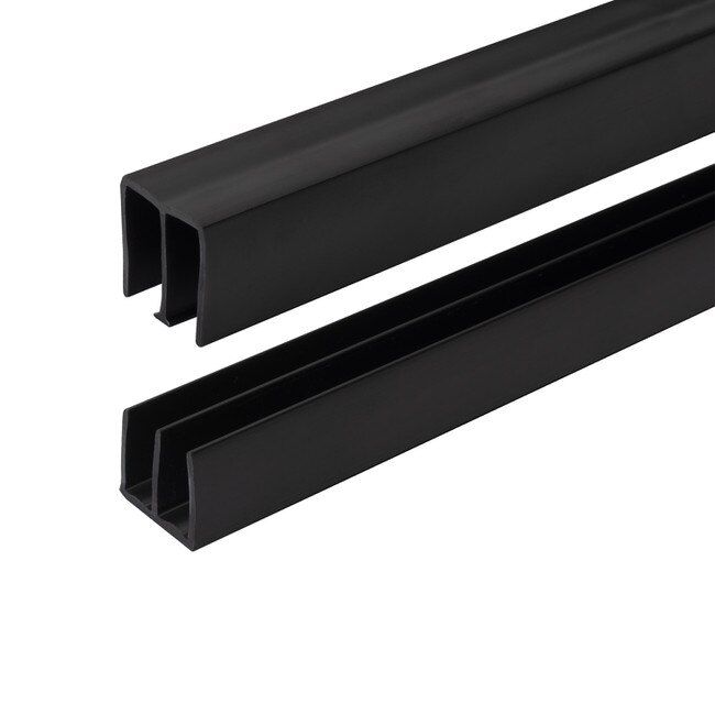 Plastic Miracle Sliding Door Track for 1/4in Glass MT38