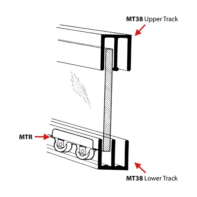 Zinc Plated Miracle Roller Track