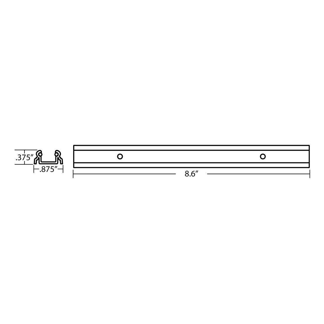 (Nom) Rail for MVR Series