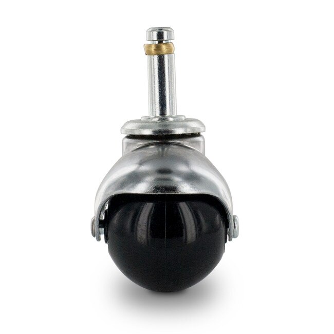 Swivel Hooded Ball Furniture Caster 7/16in x 13/8in Long Friction Ring