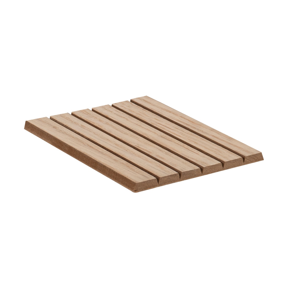 Narrow Slat Veneer Tambour Panels with 1/2" Profile for Custom Cabinetry & Wall Applications