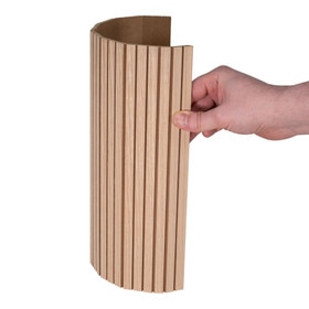 Narrow Slat Veneer Tambour Panels with 1/2" Profile for Custom Cabinetry & Wall Applications