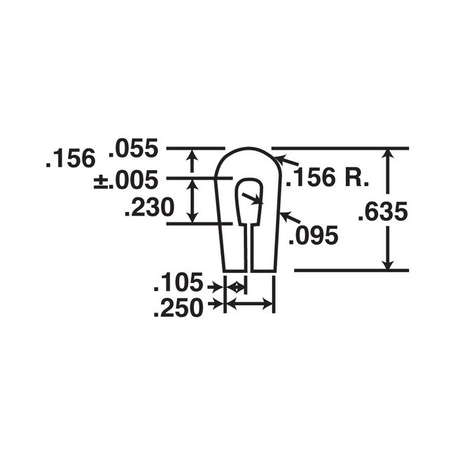 1/16in-3/32in | Dark Gray Nylon | Flexible U Channel Moulding | 100ft Coil