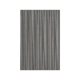 4' High x 8' Wide - .050" Thick Brushed Stainless Reed Finish MetLam Sheet