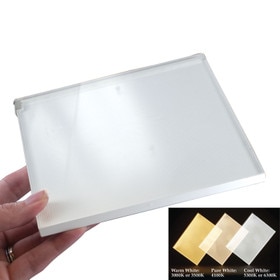 Customizable Nova LED Back Light Sheet Solid White 6mm | 24V UL