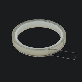 1/2" Wide x 1/32" Thick Black Removeable Tape Two Sides
