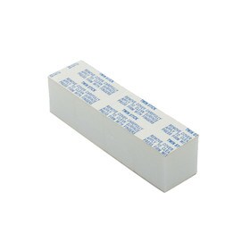 1" Square White Removeable Adhesive Tape Block
