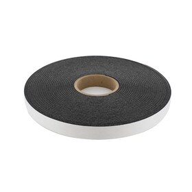 1in W | Embossed Black Thermoplastic Rubber | Non-Skid Pad | 50ft Roll