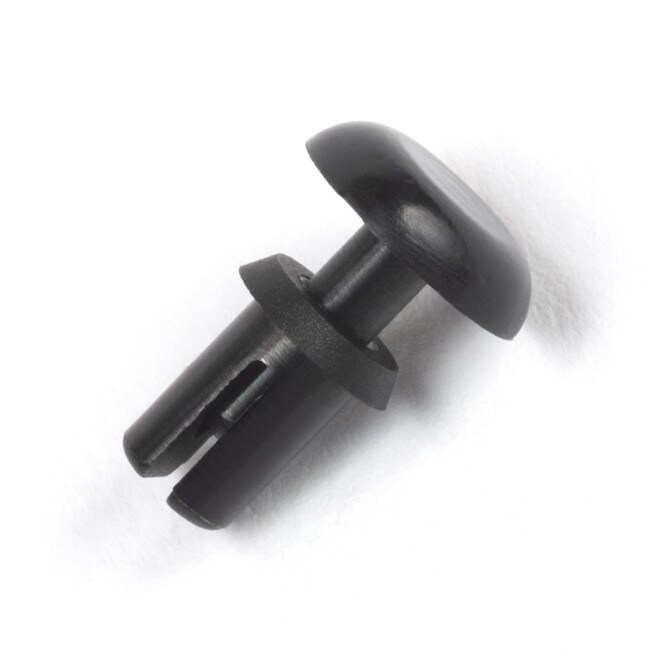 .317" Diameter Black Nylon Snap Rivet