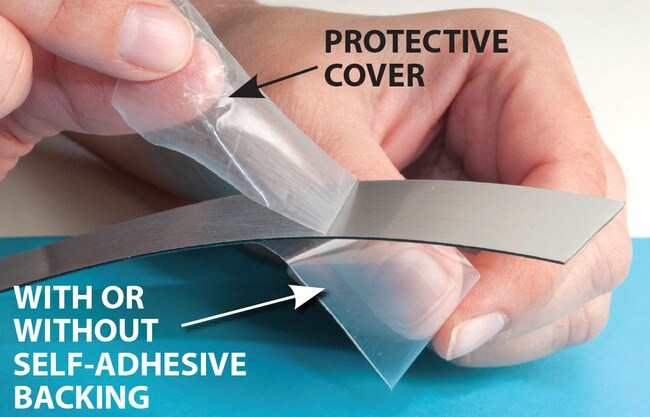 Metal Like Decorative Trim with Adhesive