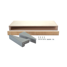 30in Long | Unfinished Wood Floating Shelf Kit