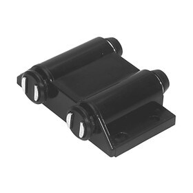 3/4in H x 1-7/8in W x 2-3/8in Long | Black ABS | Plastic Double Magnetic Touch Latch | OI-347 Series