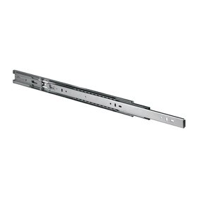 OI-5000S Series | Clear Zinc Cold Rolled Steel | Ball Bearing with Soft Close Full Extension Drawer Slide