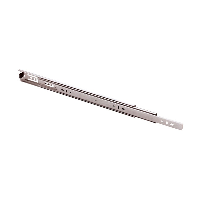 OI-5043 Series | Clear Zinc Cold Rolled Steel | Low Profile Full Extension Drawer Slide
