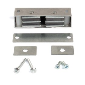 3/4in H x 1in W x 1-3/8in Long | 14lb Pull Force | Aluminum Magnetic Catch with Strike Plate | OI-732 Series