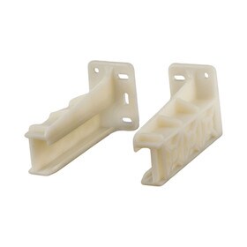 OI-RMB | White Finish Rear Face Frame Mounting Socket