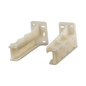 OI-RMB | White Finish Rear Face Frame Mounting Socket