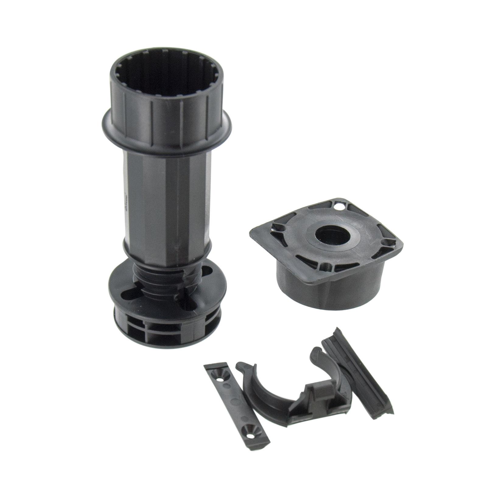 Adjustable Cabinet Leg 3.68in to 6.28in OPHS 2609 Outwater