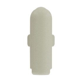 Textured Vinyl with Aluminum Retainer | Outside Corner for WG-4 Wall Guard