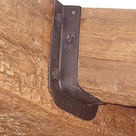 Flange Bracket for Old World Beam | Rustic Collection