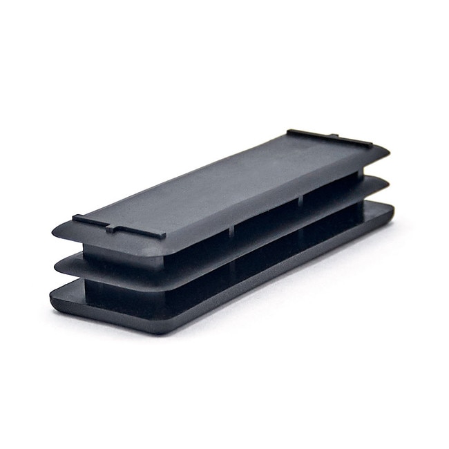 Rectangular External Cap Universal Rectangle End Caps For Tubing