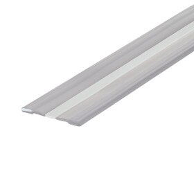Clear PVC Flat Panel Hinge | 1-1/2in W | 100ft Coil