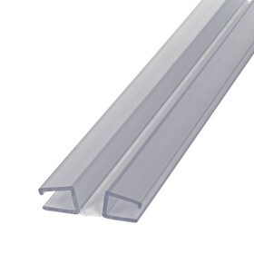 Clear PVC Panel Hinge | Fits 1/4in Panels | 12ft Length | P4440-CL Series