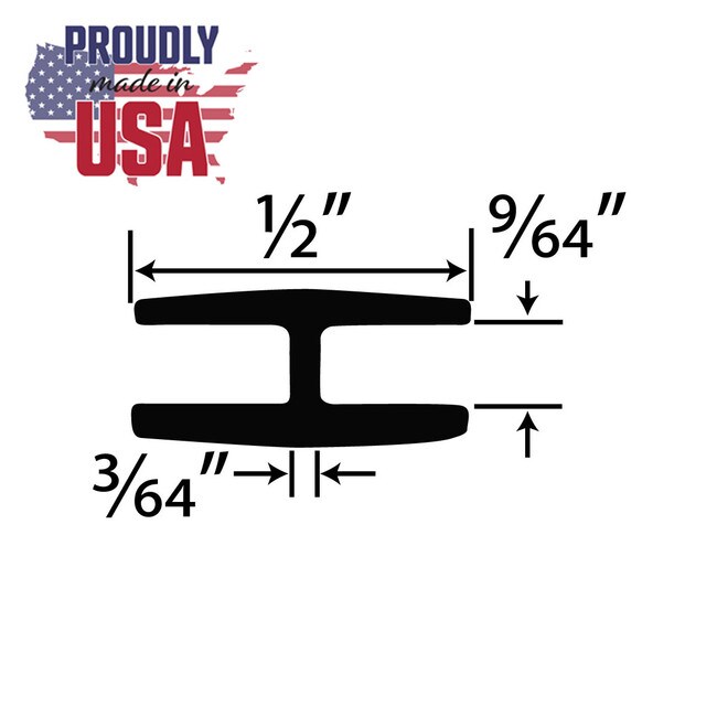 1/8in Styrene | Divider Moulding | P611 Series