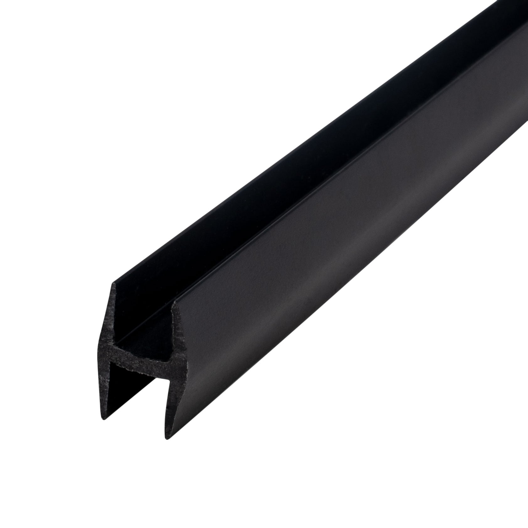 Outwater Kunststoff H-Kanal passt Material 1/4 Zoll dick schwarz Styrol Trennwand - Bild 9 von 23