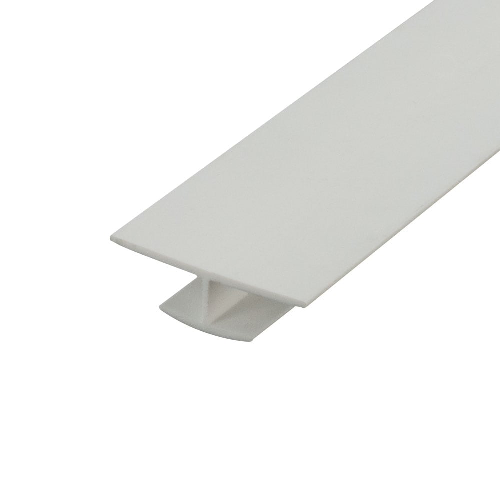 Outwater Plastic H Channel Fits Material 5/16 Inch Thick White Styrene Divider - Picture 9 of 23