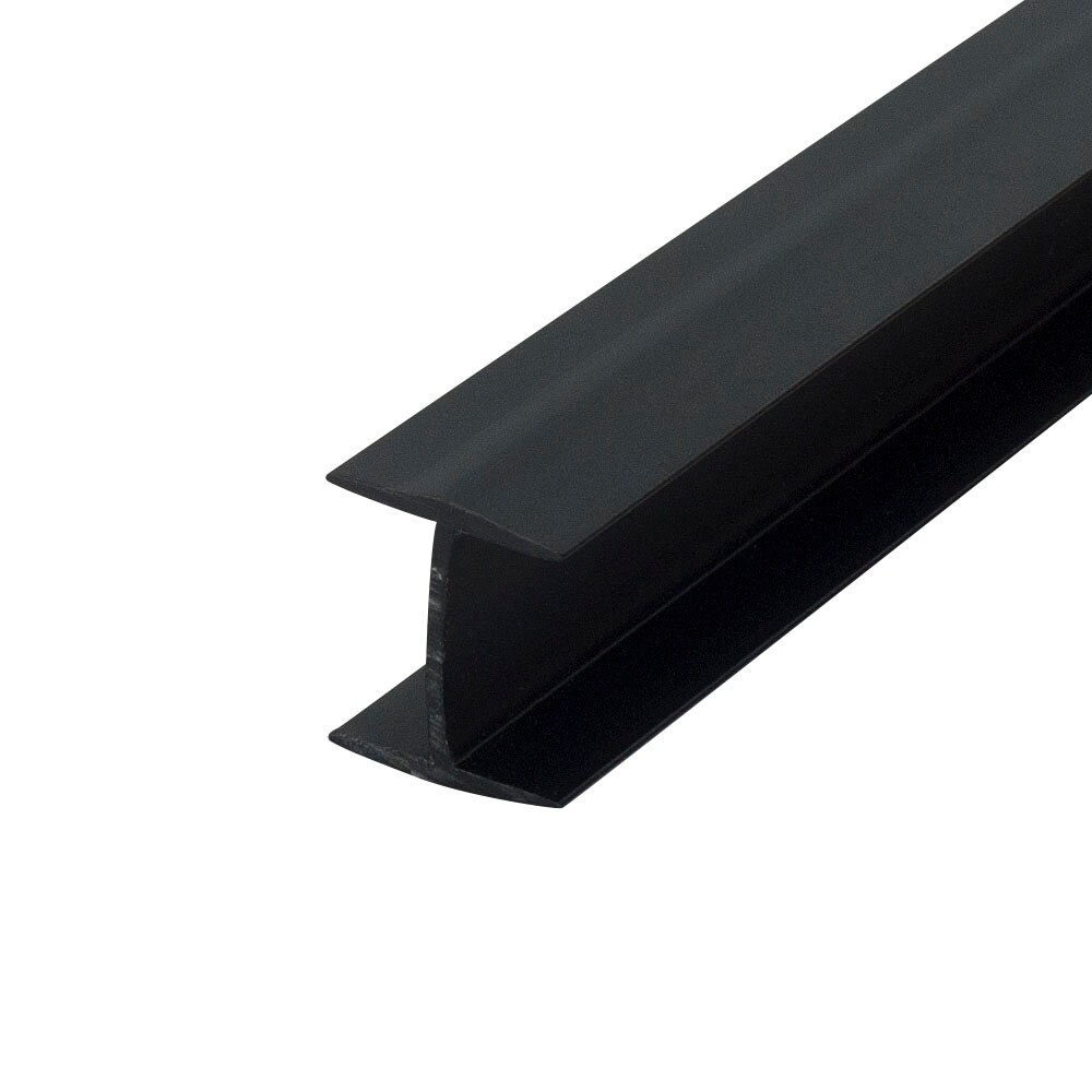 Outwater Kunststoff H-Kanal passt Material 3/4 Zoll dick schwarz Styrol Trennwand - Bild 5 von 19