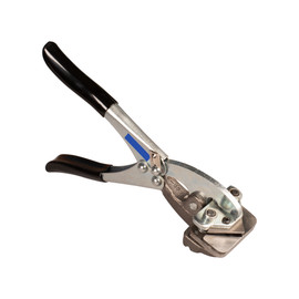 Hand Held Notching Tool For Plastic U-Channel and Angle Mouldings