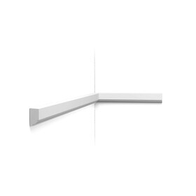 Orac Decor | Panel Moulding | Primed White | 1in H x 1/2in Proj