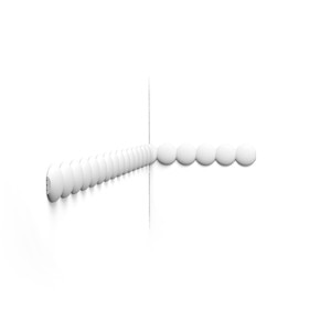 Orac Decor | High Density Polyurethane Panel Moulding | Primed White | 2-3/8in H x 45-5/8in Long