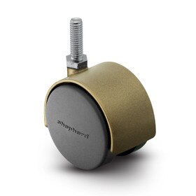Swivel Hooded Twin Wheel Caster