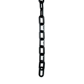 3/4" Black Plastic Chain 33' Length