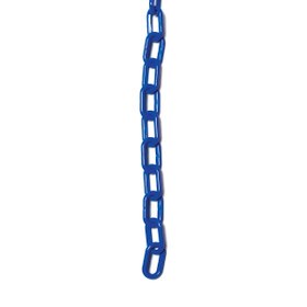 3/4" Blue Plastic Chain 33' Length