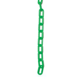 3/4" Green Plastic Chain 33' Length