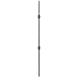 Classic Powder Coated Baluster | Solid | Round | 9/16in Round x 44in H | PCB-208 Series