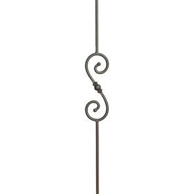 Classic Powder Coated Baluster | Solid | Round | 9/16in Round x 44in H | PCB-2104 Series