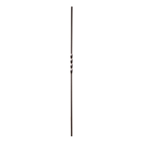 Classic Powder Coated Baluster | Solid | Twists | 1/2in Sq x 44in H | PCB-239 Series