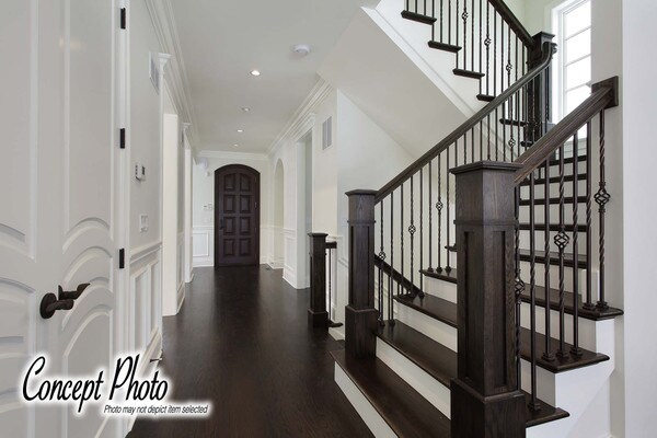 Classic Powder Coated Baluster | Solid | Twists | 1/2in Sq x 44in H | PCB-239 Series