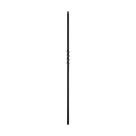 Bold Powder Coated Baluster | Solid | Twists | 3/4in Sq x 44in H | PCB-239B34 Series