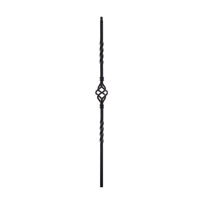 Bold Powder Coated Baluster | Solid | Baskets | 3/4in Sq x 44in H | PCB-241B34 Series