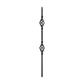 Bold Powder Coated Baluster | Solid | Baskets | 3/4in Sq x 44in H | PCB-242B34 Series