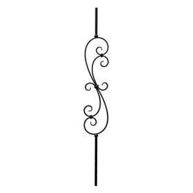 Powder Coated Baluster Oil Rubbed Copper 1/2" Square x 44" High | PCB-251-ORC Series
