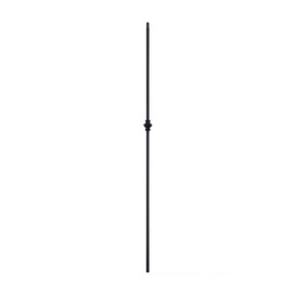 Classic Powder Coated Baluster | Tubular | Knuckles | 1/2in Sq x 44in H | PCB-255 Series