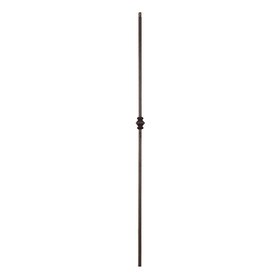 Classic Powder Coated Baluster | Solid | Knuckles | 1/2in Sq x 44in H | PCB-255 Series